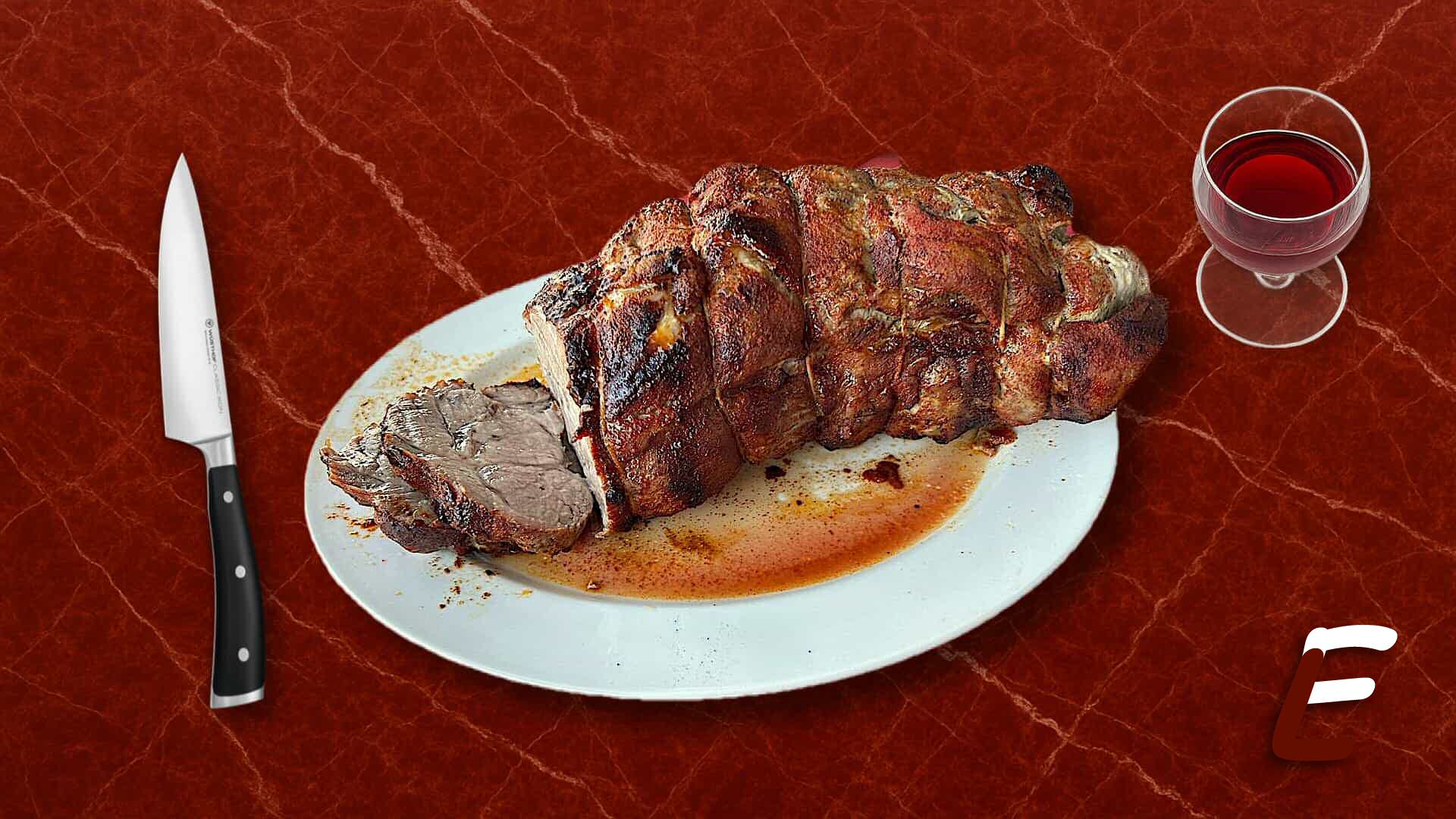 Procureur rollade (Varkensnek rollade)