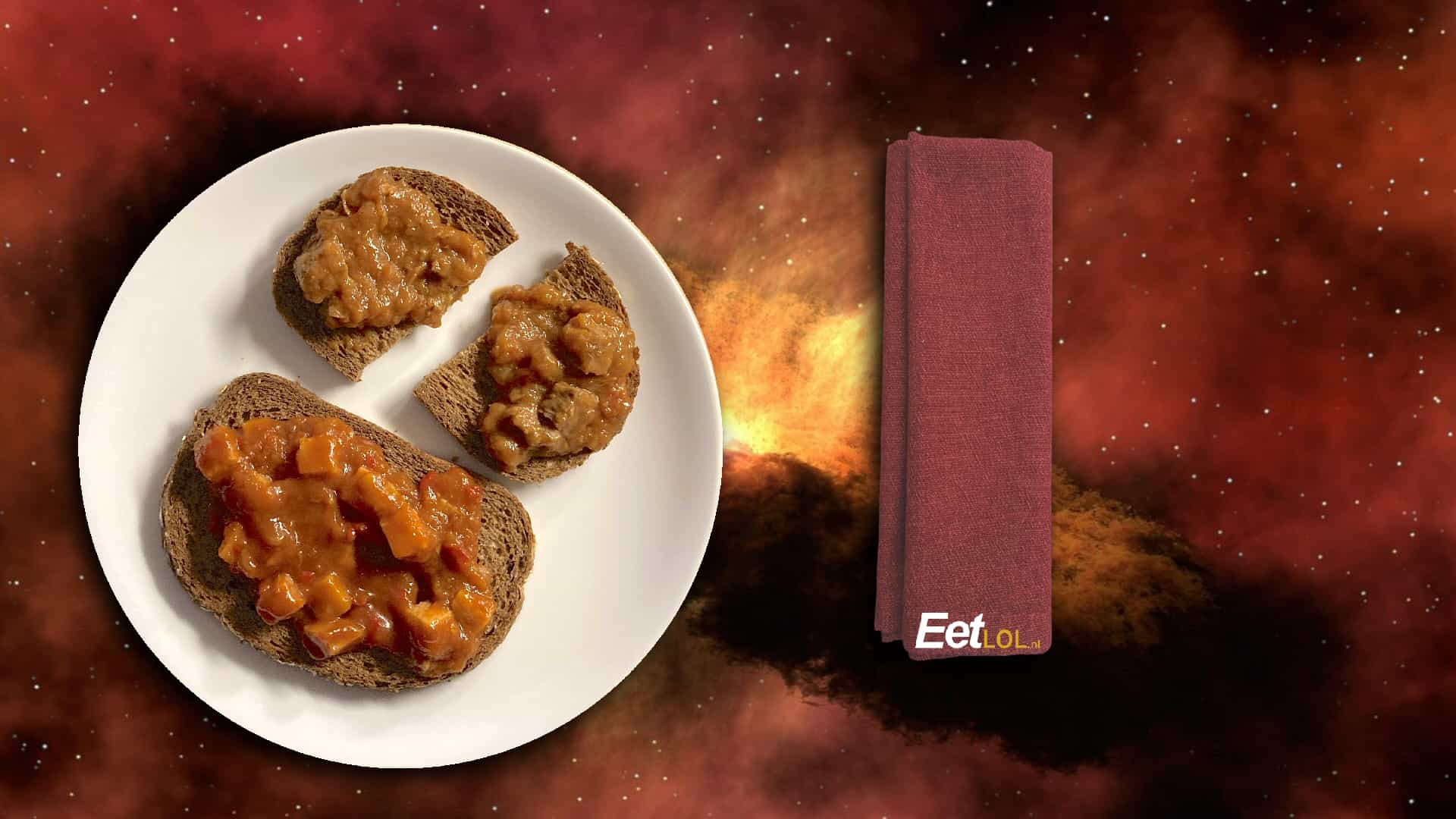 Boterham loaded fries