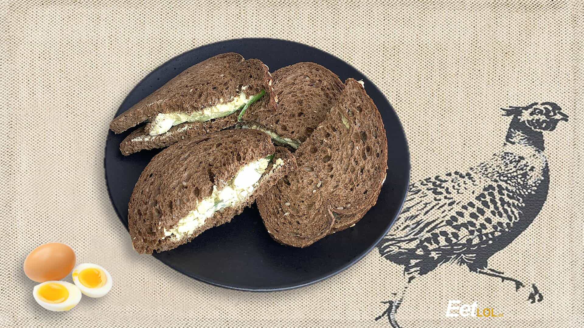 Sandwich eiersalade